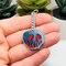 1, 4 or 20 Pieces: Creepy Christmas Poison Apple Charms - Double Sided